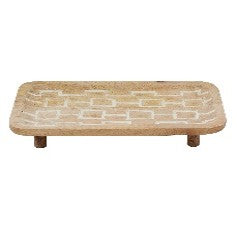 Ponti Wood Footed Tray