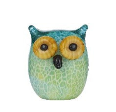 Omar Owl Glass Sculpture