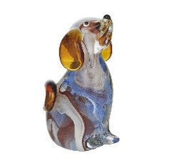 Woofa Dog Glass Sculpture