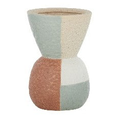 Carly Multicoloured Ceramic Vase