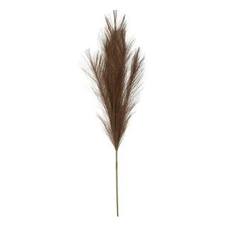 Faux Pampas Grass - Walnut