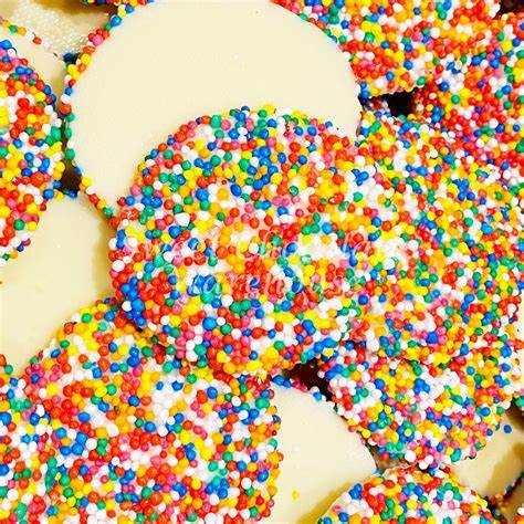 Classic White Chocolate Freckles - TLUXAU
