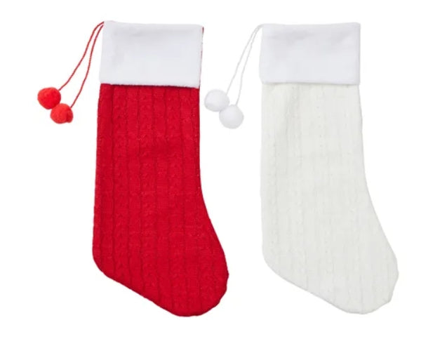 Cable Knit Stocking