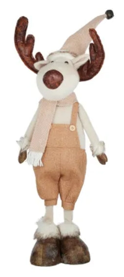 Fabric Standing Reindeer
