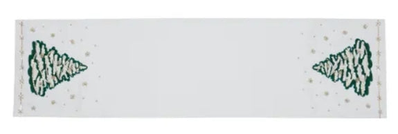 Tree with stars Cotton Runner