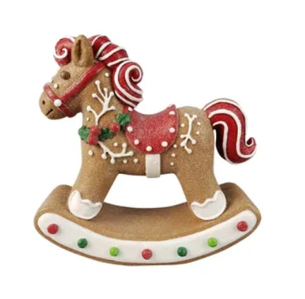 Gingerbread Rocking Horse