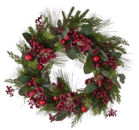 Mangol with Bauble Wreath