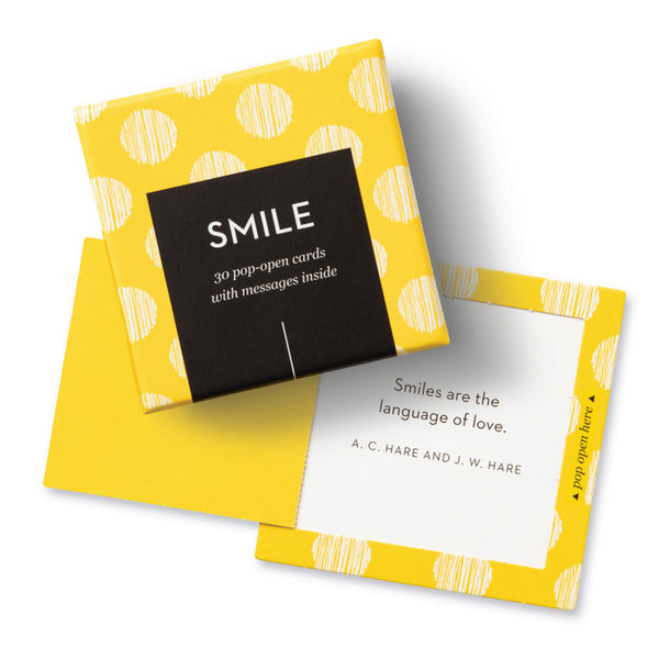 THOUGHTFULLS POP-OPEN CARDS –  SMILE