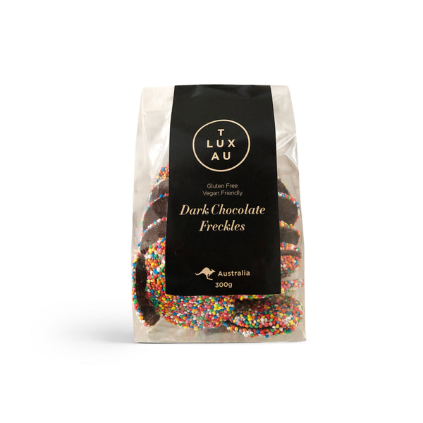Dark Chocolate Freckles (GF & VF)  - TLUXAU - 250g