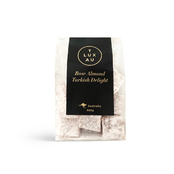 TLUXAU - Rose Almond Turkish Delight - 500g