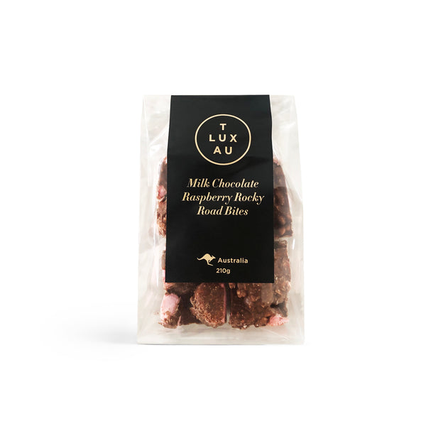 TLUXAU - Raspberry Rocky Road Bites - 210g