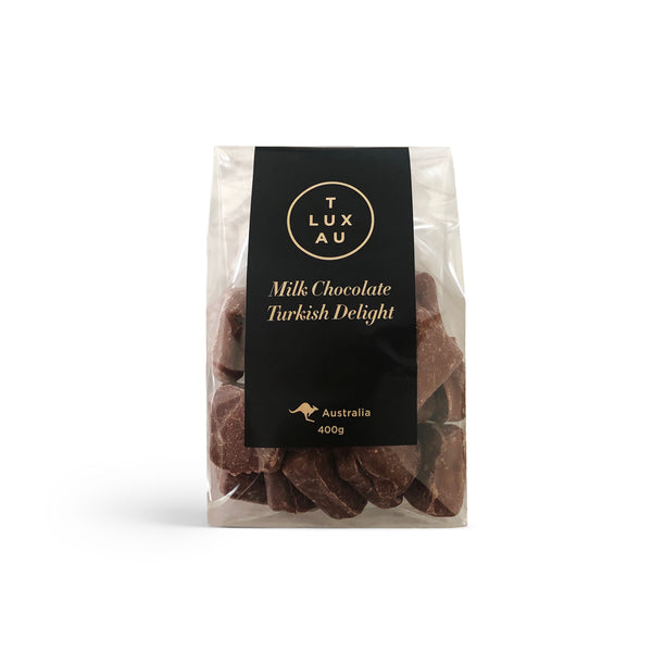 TLUXAU - Milk Chocolate Turkish Delight - 400g