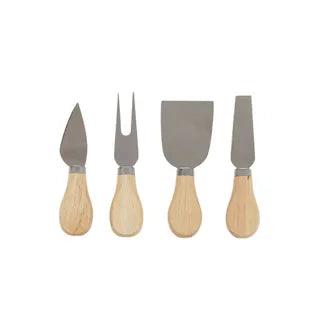 Earl set of 4 Wood Cheese Knives