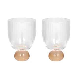 Giselle S/2 Ribbed Goblet