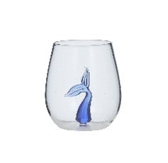 Whale Tail Glass Tumbler