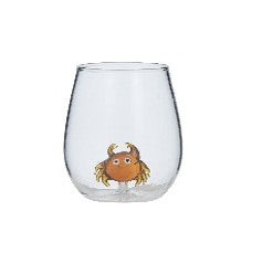 Crab Glass Tumbler