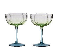 Lotti Set of 2 Tulip Glass