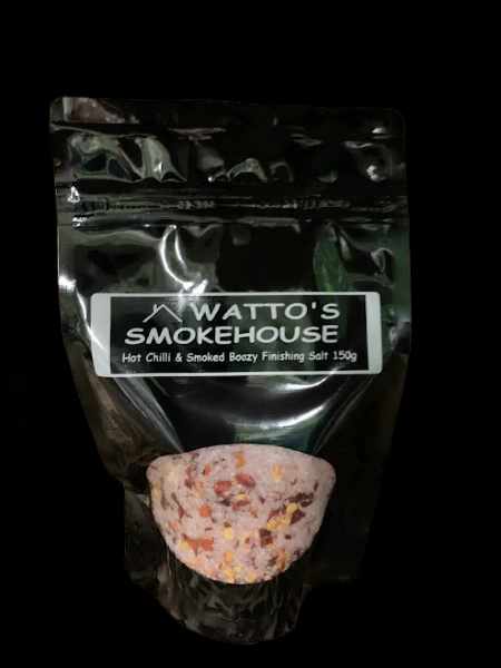 Smoked Finishing Salt - With Hot Chilli