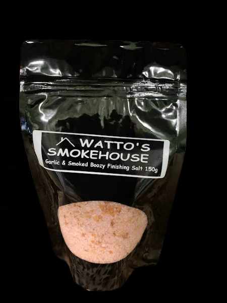 Smoked Finishing Salt - With Garlic