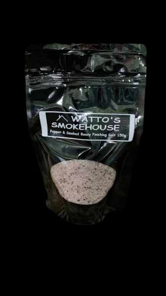 Smoked Finishing Salt - With Pepper