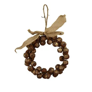 Rusty Nut Bell Wreath