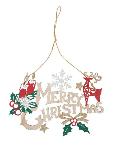 Merry Christmas Hanging Sign