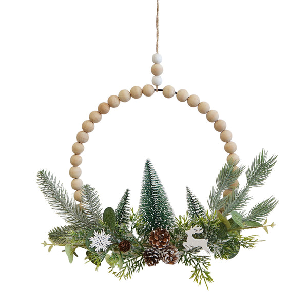 Green Tree Wreath MDF