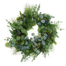 Berry and Pinecone Wreath