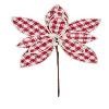 Felt Gingham Flower