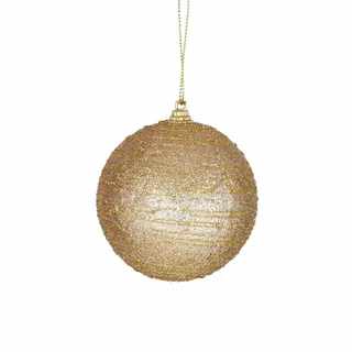 Bauble Foam Champagne 8cm