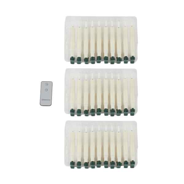 Set of 30 LED Candles