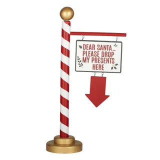 Santa Stop Sign