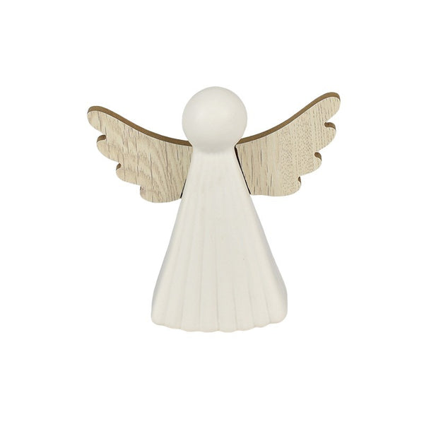 Ceramic White Angel Decoration