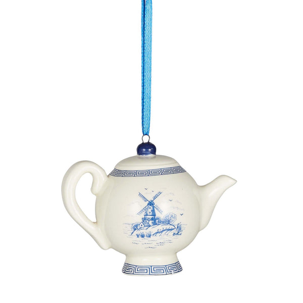 Christmas Ceramic Teapot Hanger