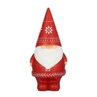 Decorated Santa Poly Decoration