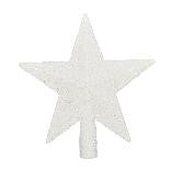 White Star Tree Topper Plastic