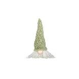 Green Gnome Head Fabric 20cm