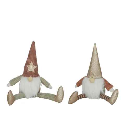 Fabric Santa Gnomes