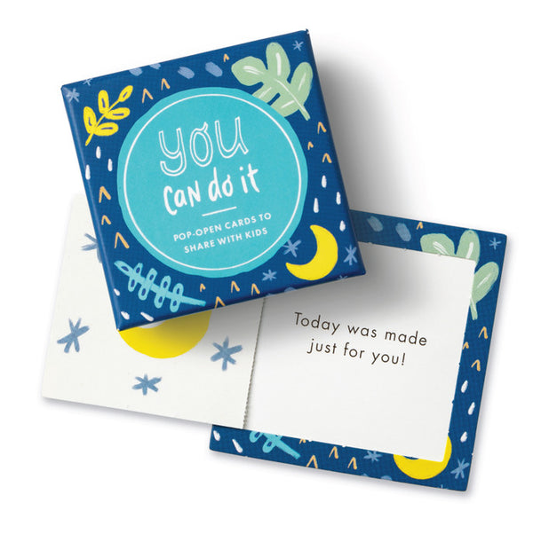 THOUGHTFULLS POP-OPEN CARDS – YOU CAN DO IT