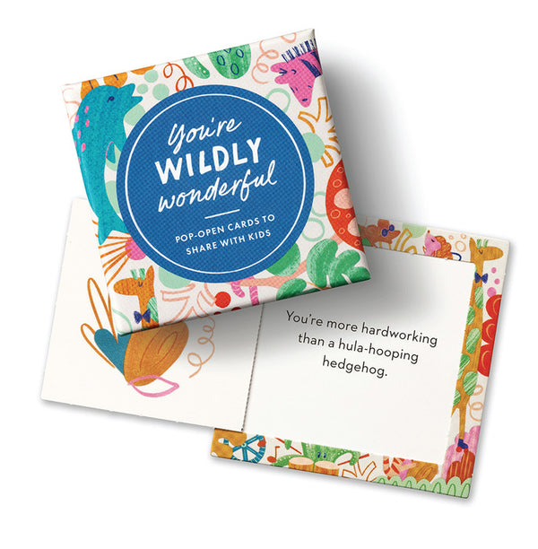 THOUGHTFULLS POP-OPEN CARDS – YOU'RE WILDLY WONDERFUL