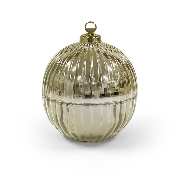 Christmas Candle - Bauble Gold