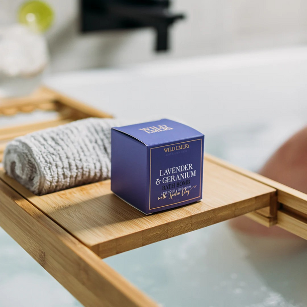Lavender and Geranium Bath Bomb