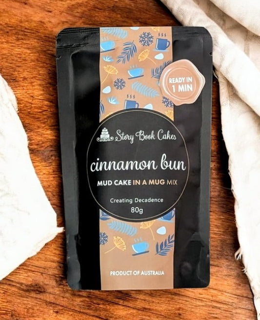 CAKE IN A MUG - Cinnamon Bun