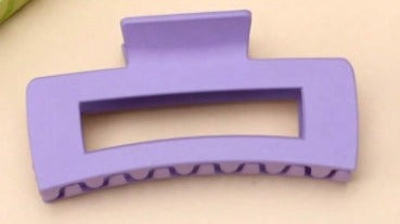 Claw Hair Clip - Lilac