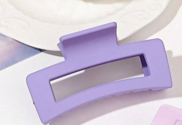 Claw Hair Clip - Matte Purple