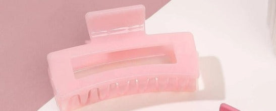 Claw Hair Clip - Glossy Pink