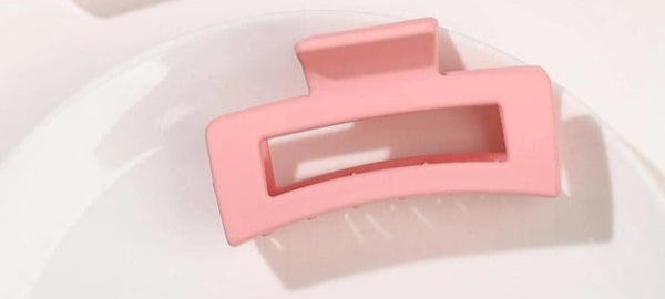 Claw Hair Clip - Matte Light Pink