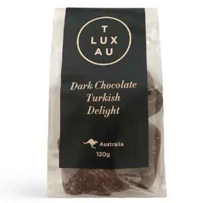 TLUXAU - Dark Chocolate Turkish Delight - 120g