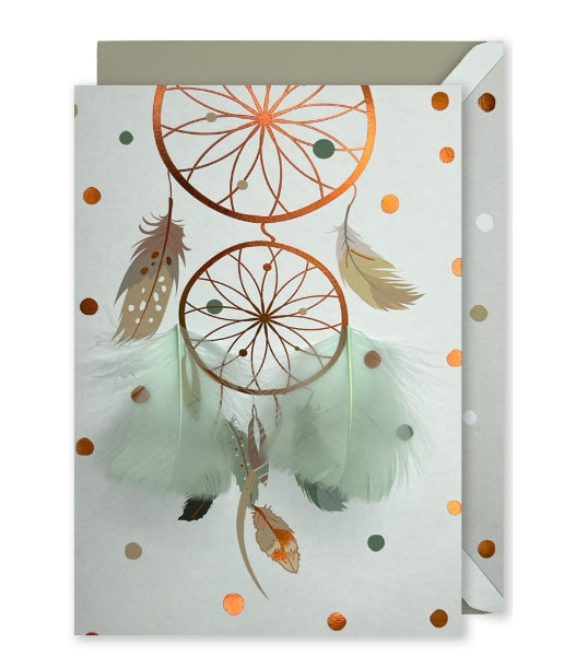 Embellished Vertical Card: dream catcher