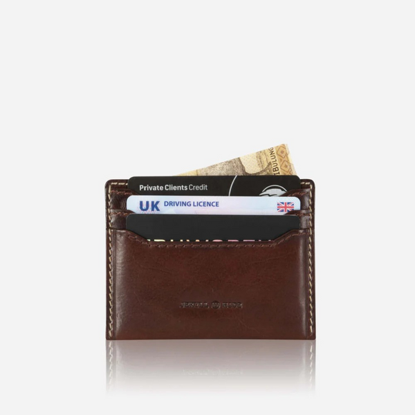 Leather Card Holder Mocha